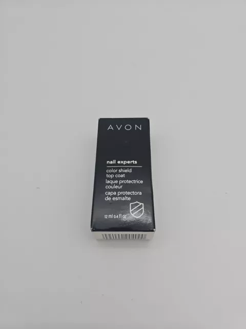 Nuevo Avon Nail Experts Color Escudo Superior Abrigo Esmalte de Uñas