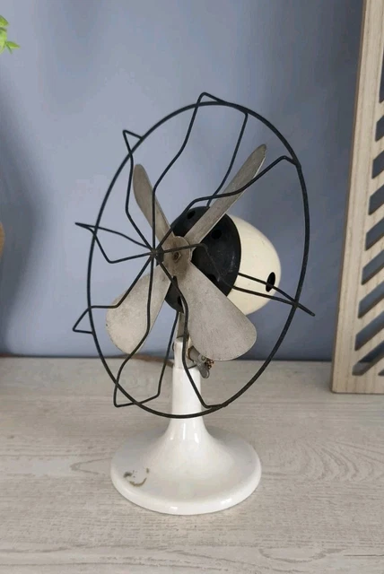 VINTAGE OMEGA VENTILATOR Table Fan MID CENTURY Industrial Design ART ...