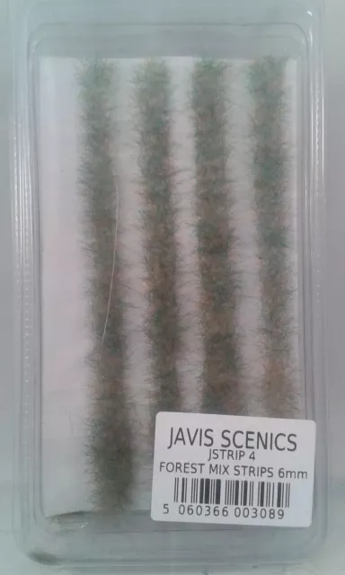 6mm Forest Mix Strips - All gauge scenery - Javis JSTRIP4