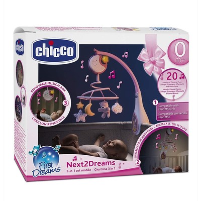 Chicco Chicco giostrina mobile sweet dreams luce antibuio melodie gioco 0 m pupazzi 
