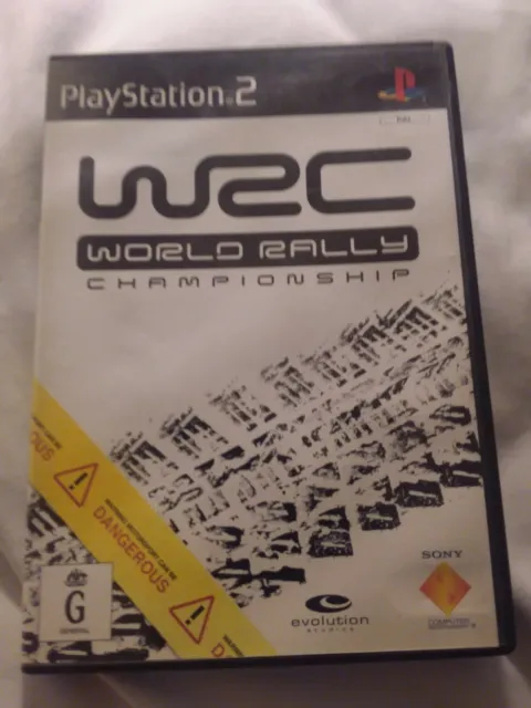 WRC World Rally Championship (Sony PlayStation 2, 2001) PS2