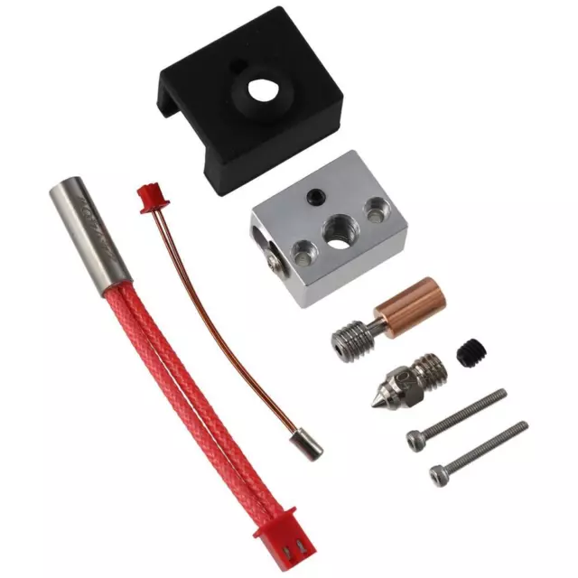 For Ender 3 Extruder Heater Block Kit Pro 300℃ S1 Hotend High Temperature