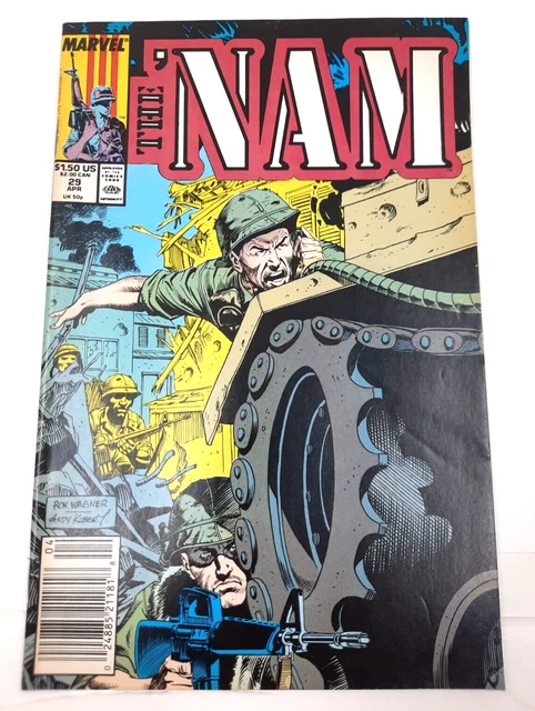 The 'Nam #29. Marvel Comics, 1989. Vietnam War / Military.