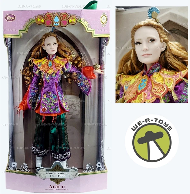 DISNEY STORE ALICE Through the Looking Glass 17" Alice Doll 2016 ...
