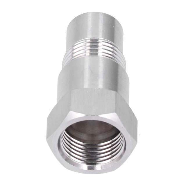BOROCO Prise Capteur Oxygène O2 Adaptateur Métal M18x1.5 M12x1.25 Pour Voiture Moto