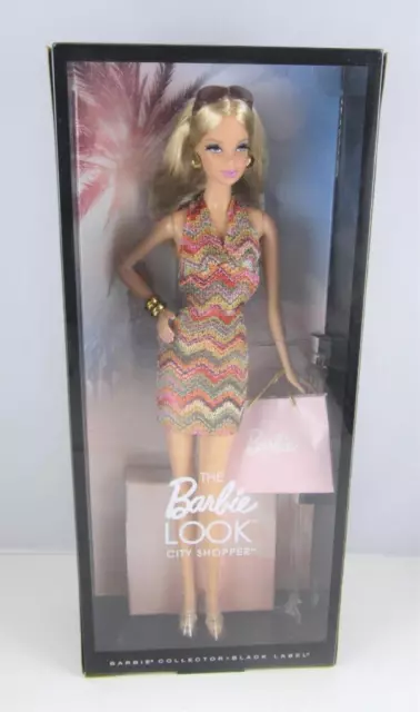 Barbie 2012 The Look City Shopper Model Muse Blonde Rooted Lashes Steffie Face