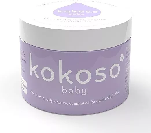 Kokoso Baby Organic Coconut Oil - Moisturising 100% Natural Baby Oil