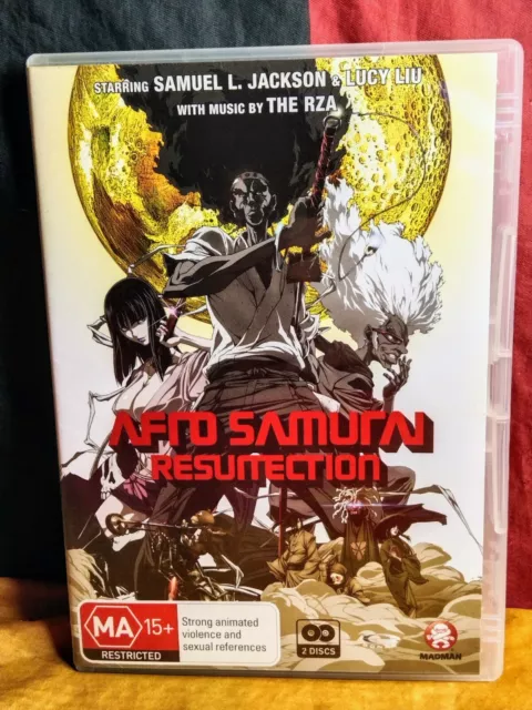 New Sealed Afro Samurai Resurrection 2-Disc Directors Cut DVD