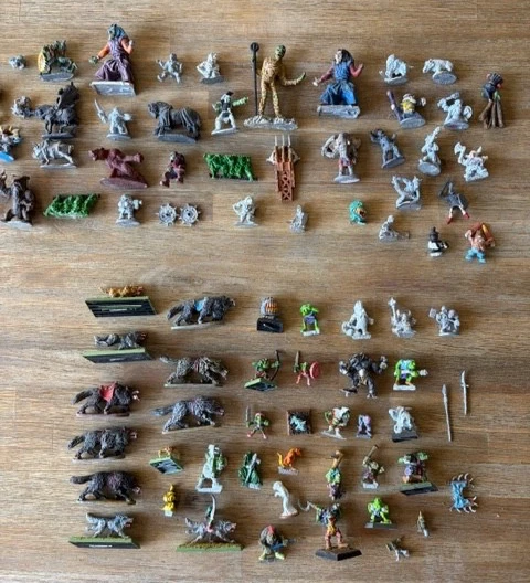 Warhammer 40k - Lot De 3 Figurines Vintage OOP - Sous Blister - TRÈS RARE