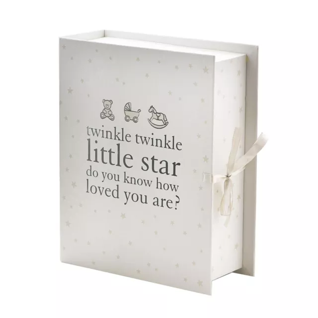 Baby Keepsake Box With Drawers Twinkle Twinkle Little Star Newborn Gift