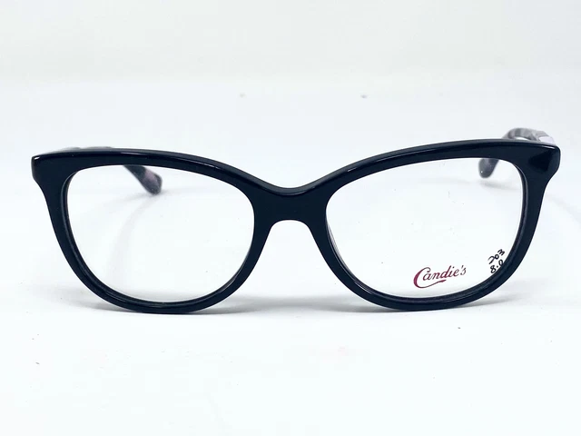 New CANDIE'S CA0508 Black/ Pink Tortoise Womens Eyeglasses Frame 51-16-135