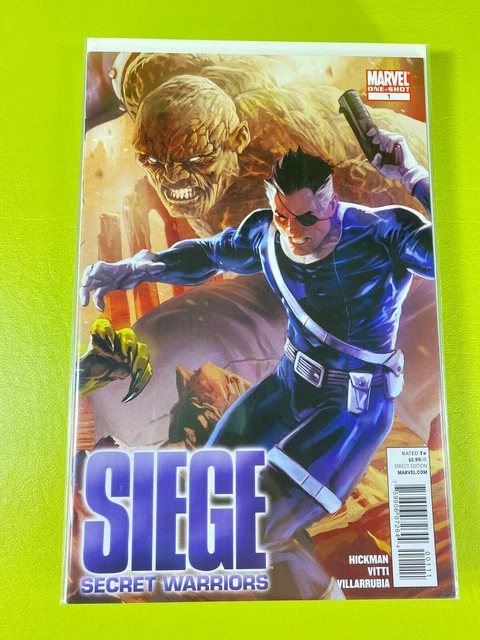 Seige Secret Warriors #1 Hickman NM 9.4 1st Print Marvel Comics