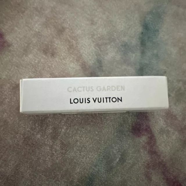 LOUIS VUITTON CACTUS GARDEN 2ml Perfume Sample BN unopened £9.00 - PicClick  UK