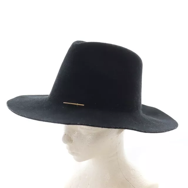 Janessa Leone Hat Dooziem Class Fedora Black Yb Women