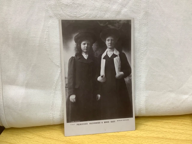 PRINZESSIN ALEXANDRA & Maud Duff J. Beagles & Co Postkarte Nr. 714.F