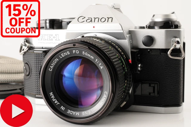 キヤノン AE-1 PROGRAM NFD 50/ f1.4 35-70 完動品 キヤノン AE-1