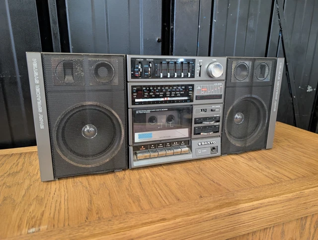 Boombox Radio Cassette Schneider TR6850 Avec Son Carton D'emballage
