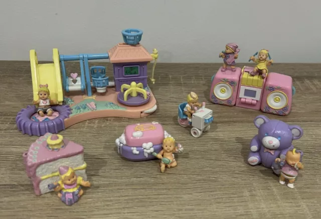 Lot Of 5 Vintage Sets Of Bluebird Mimi And The Goo Goos Polly Pocket