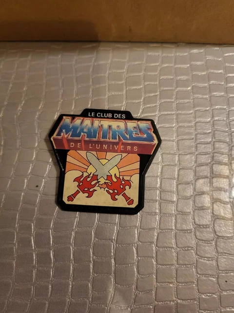 Badge Du Club MOTU (Masters De L'Univers) - France Musclor - Mattel 1986 - NEUF