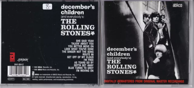 The Rolling Stones -December's Children (And Everybody's)- CD London ‎near mint