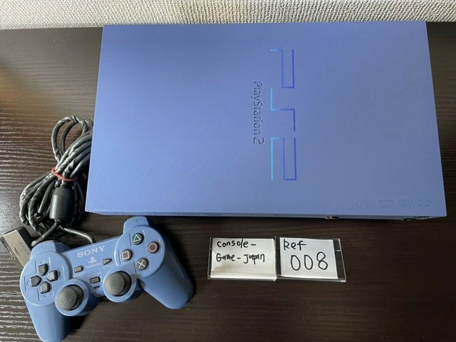 Playstation 2 aqua shop blue