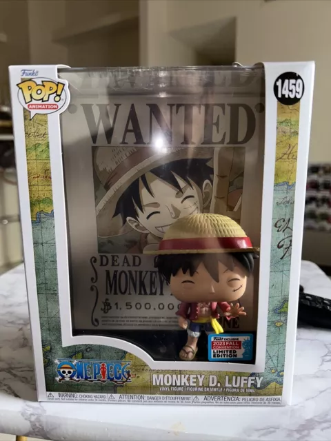 Funko Pop! Video Game/Movie Cover with case: One Piece - Monkey D. Luffy (NYCC)