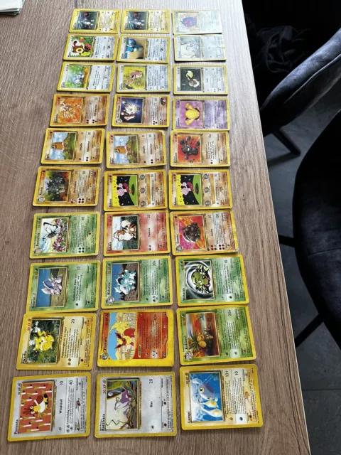 Pokémon Karten Sammlung 1st Edition