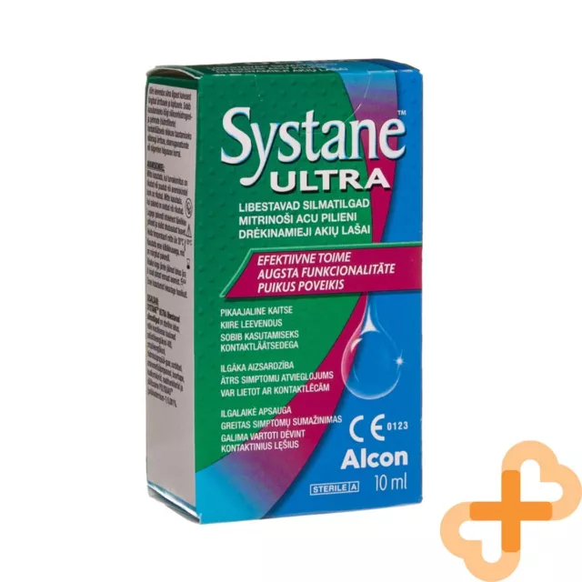 Alcon Systane Ultra Hidratante Ojo Gotas 10ml Anti Sequedad Largo Plazo Proteger