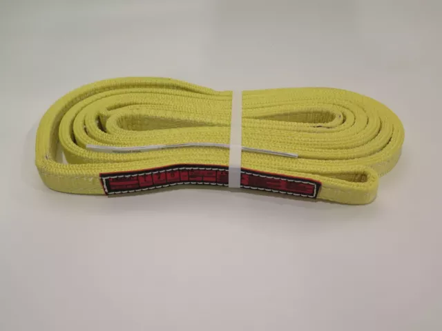 Web Sling, Recovery Strap 14 ft x 1 in - 3 ply Stren-Flex Made in USA