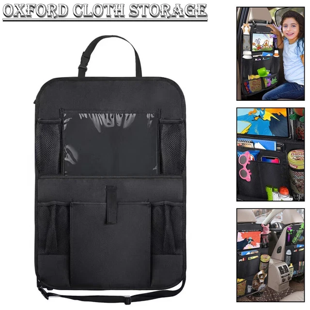 2x Auto Rücksitz Organizer Tablet Halter Aufbewahrung Trittmatten Kinder q