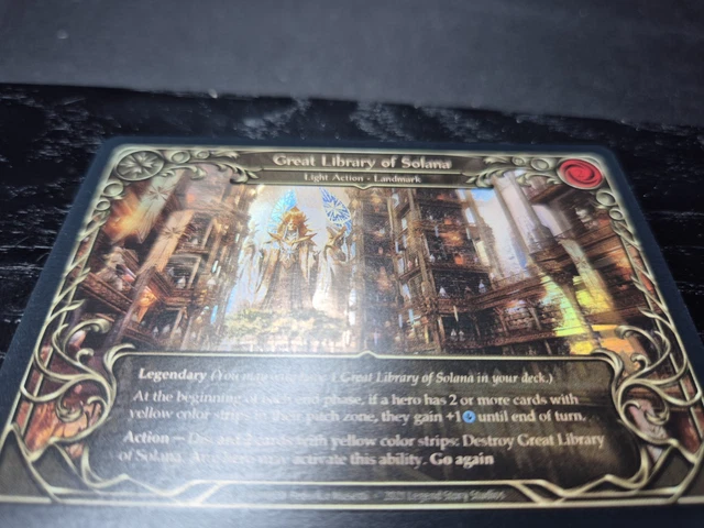 great library of solana cold foil 美品 Great Library of Solana | Monarch (1st Edition) | Star City