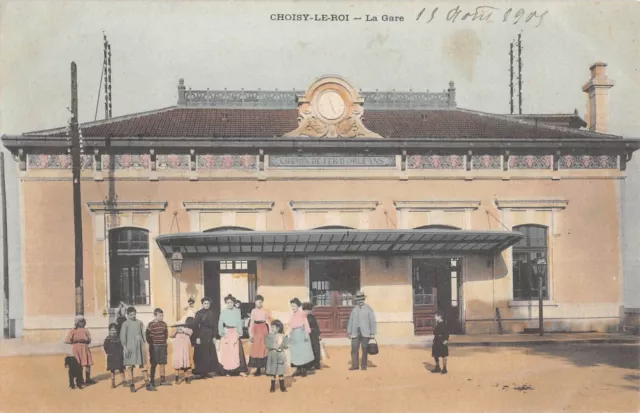 Cpa 94 Choose Le Roi / La Gare