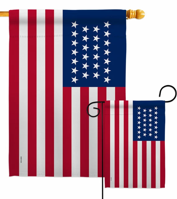 United States 18371845 Garden Flag Americana Old Glory Yard House Banner