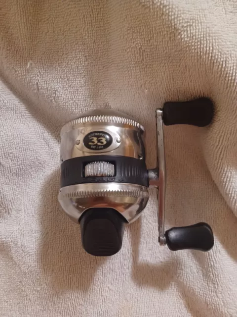 VINTAGE* ZEBCO 33 Authentic Bearing System Made in USA , Fishing Reel  $20.00 - PicClick