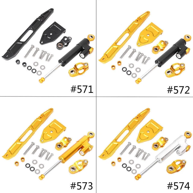 Stabilizzatore ammortizzatore sterzo e kit montaggio supporto per Yamaha XJR1300 2002-15