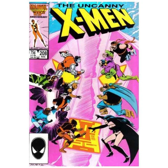 Uncanny X-Men (1981 series) #208 in Very Fine minus condition. Marvel comics [d