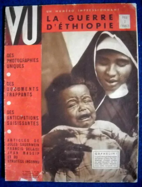 VU #395 1935 Sp. Guerre ETHIOPIE Colonie Afrique War Italie Ethiopia Äthiopien !