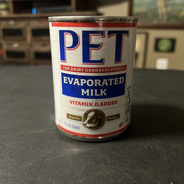 VINTAGE PET MILK Dairy Farm Pc Opened Evaporated Milk Tin 9.99 PicClick