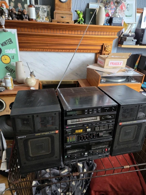 SONY FH-3 COMPACT HI-Density Component System TC-38 TA-38 ST