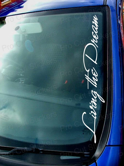 Autocollant Vinyle Personnalisé Pour Pare-brise - Slogan « Diesel Sale » - Découpe Sans Fond - Royaume-Uni