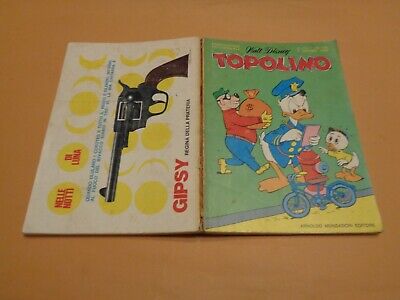 Topolino N° 732 Originale Mondadori Disney Mb/Ott 1969 Bollini+Cedola+Catalogo