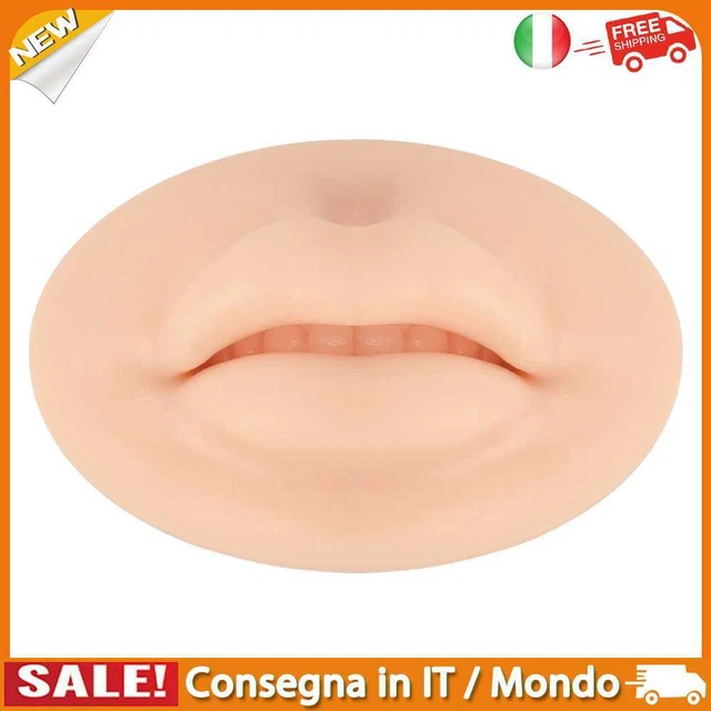 IT Tattoo Practice Skin Elasticity Human Lips Realistic Tattoo Training Accessor