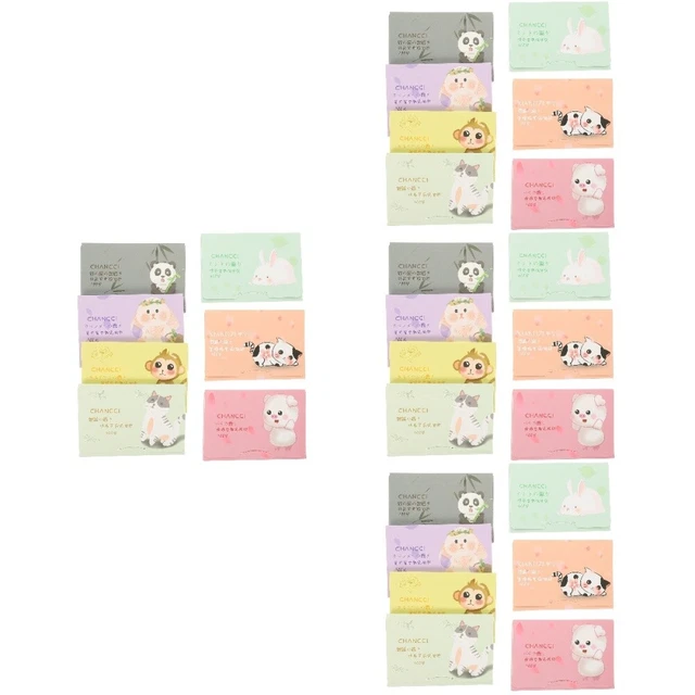 4x Limpieza facial Papel Limpieza facial Herramientas Maquillaje Blotting Papel