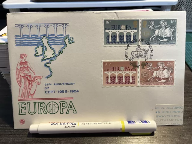 Europa 25th Anniversary CEPT-GB FDC 15 May 1984 - Good Condition