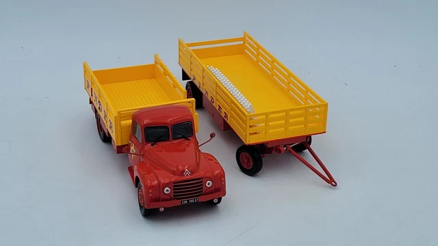 Collection Cirque Pinder - Remorque De Transport Des Barrières Direkt 1/43 - Neuve