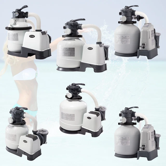 INTEX SANDFILTER SANDFILTERANLAGE Salzwassersystem Filter Pool