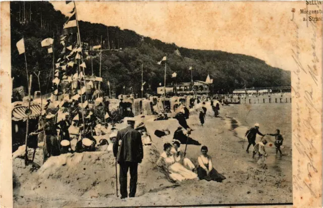 CPA AK Insel RÜGEN SELLIN Morgenstrand GERMANY (670070)