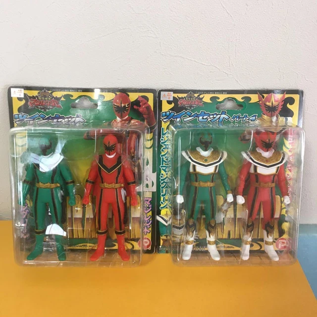 POWER RANGERS MYSTIC Force Magiranger Soft Vinyl Figure 4p set Yutaka ...