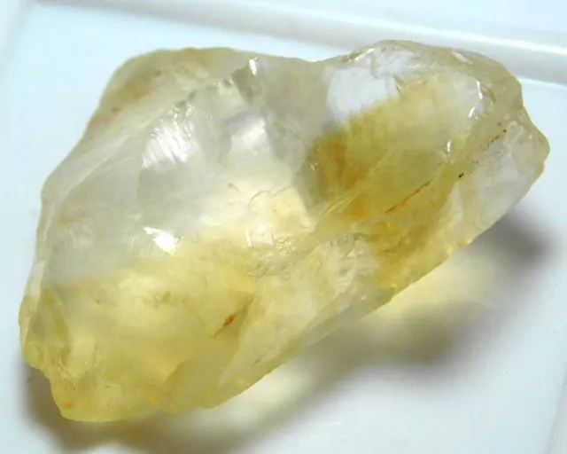 Yellow Citrine Rough Loose Gemstone 41.0 Carats 100% Natural 1 Pcs Lot.CR11.