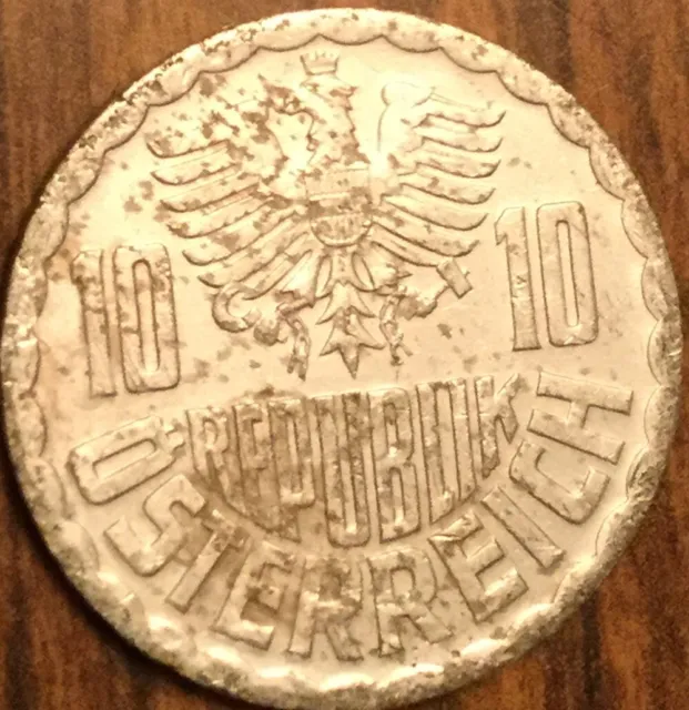 1982 Austria 10 Groschen Coin